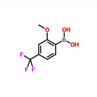 CAS: 312936-89-3|2-Methoxy-4-trifluoromethylphenylboronic Acid