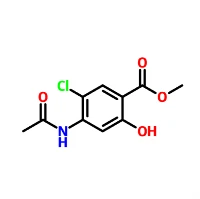 Metil 4-acetamido-5-chloro-2-hidroksibenzoat CAS 24190-77-0